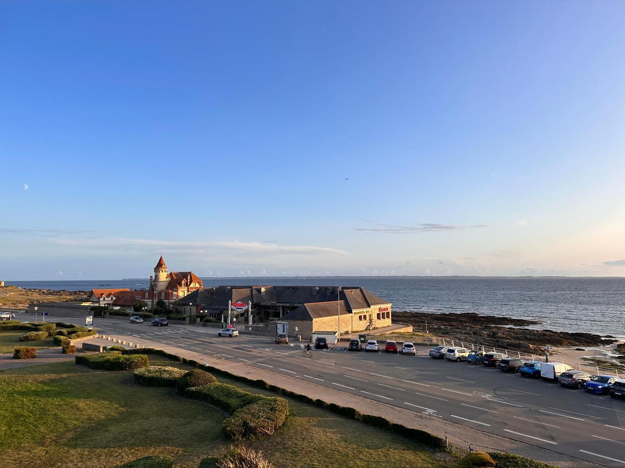 Appartement Vue Sur Mer, A Deux Pas De La Plage Port-Haliguen Exterior foto
